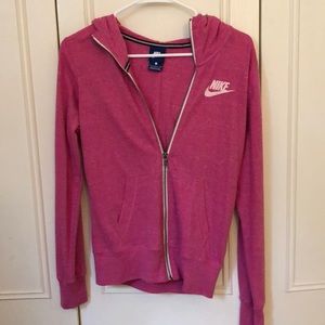 Zip up nike hoodie